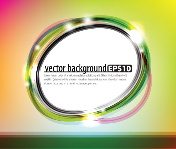 free vector Framework consisting of vector light 5